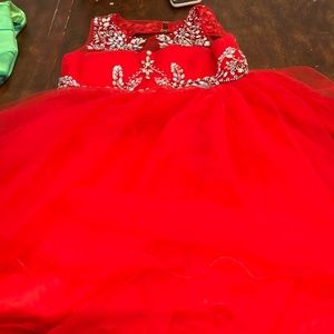 Fancy red dress